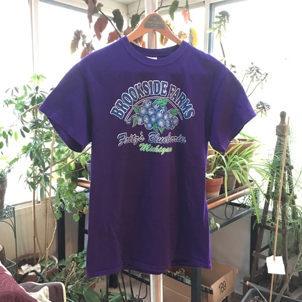 Blueberry graphic tee